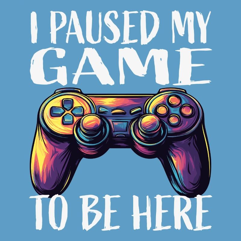 Game Pause Neon Controller