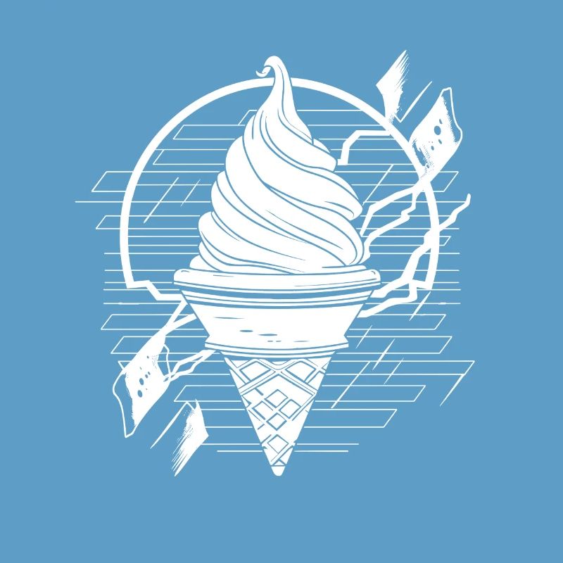 Dessin de glace douce