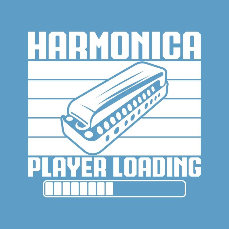 Harmonica Musican Player Loading Harmonica