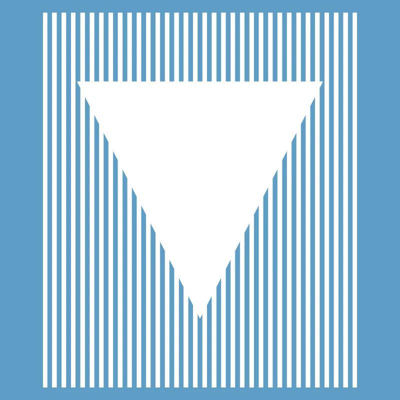 triangle and lines geometric design