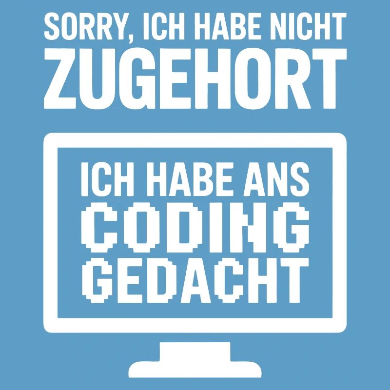 Coding Gedanke Spruch