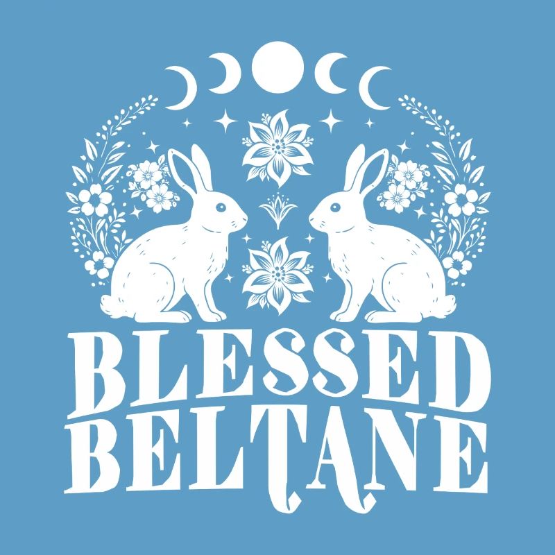 Beltane Blessings May Day Pagan Rabbit
