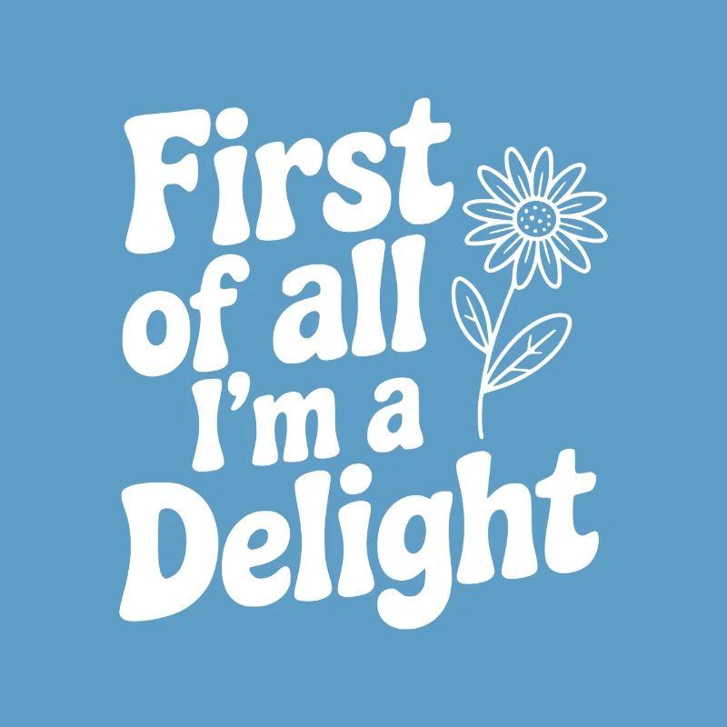 Zunächst einmal bin ich eine Freude