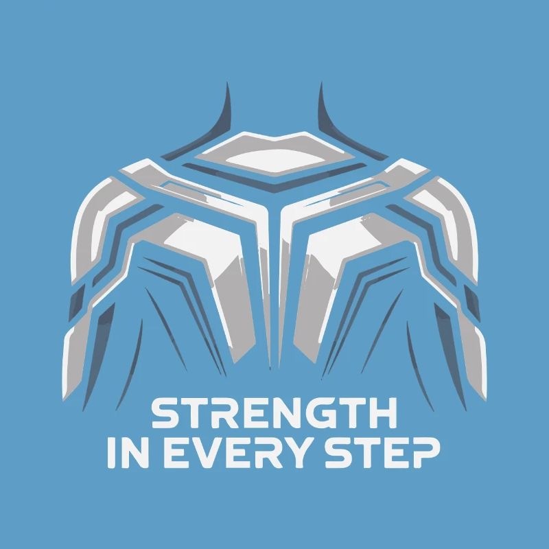 Strength in Every Step Shield