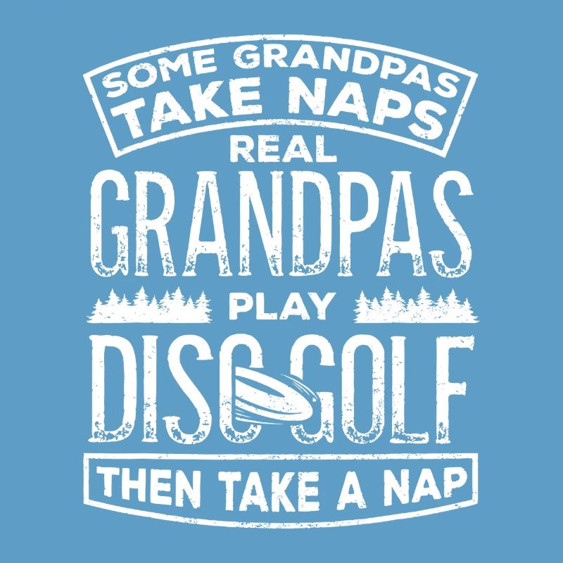 Grandpas Disc Golf Nickerchen-Abschlag
