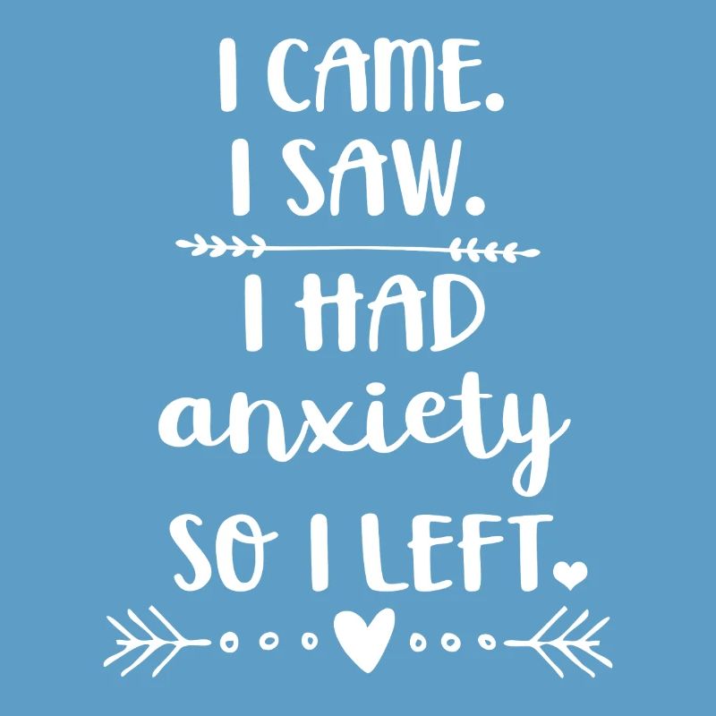 Je suis venu, j’ai vu que j’avais de l’anxiété