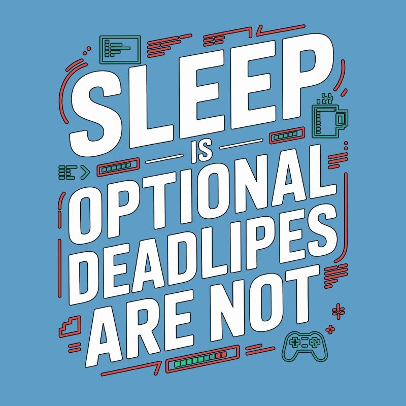 Game Developer Sleep Is Optional Game Programmer