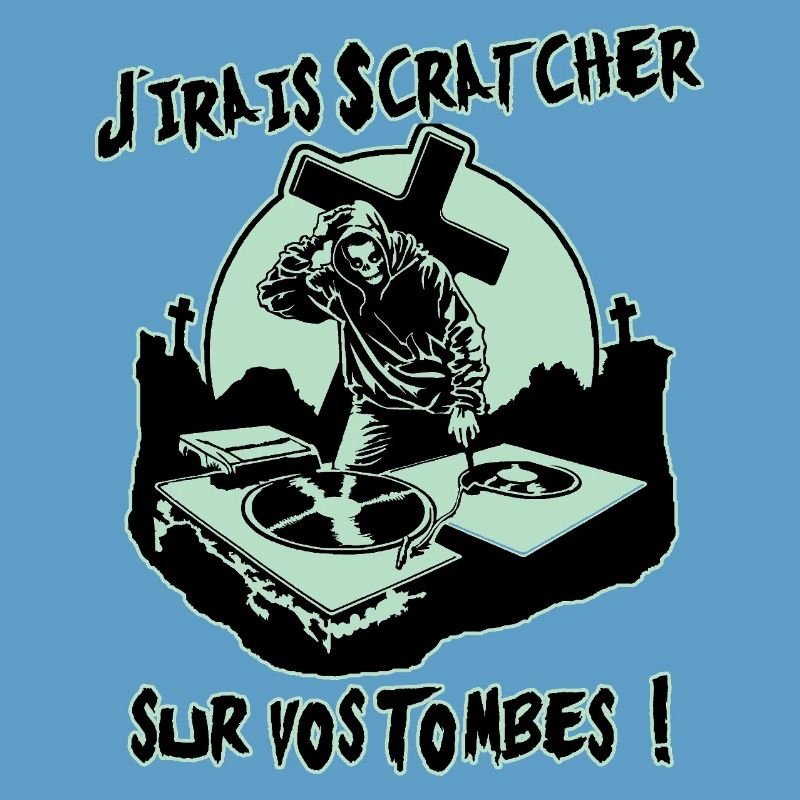 ICH WERDE AUF EURE GRÄBER KRATZEN!