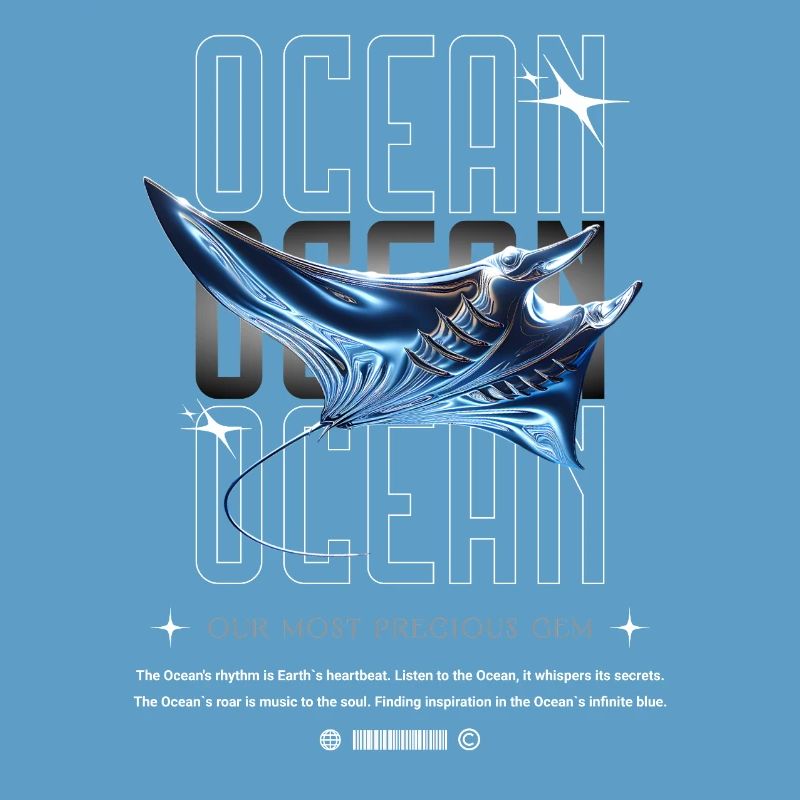 Ocean Manta Precious Treasure