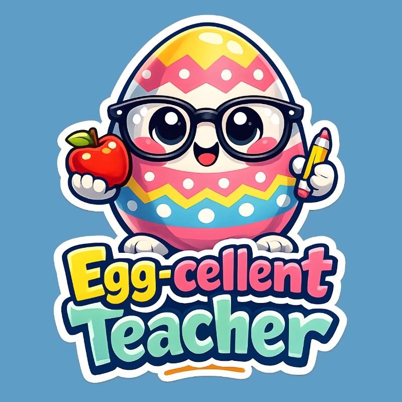 Egg Cellent Teacher Easter Egg Easter