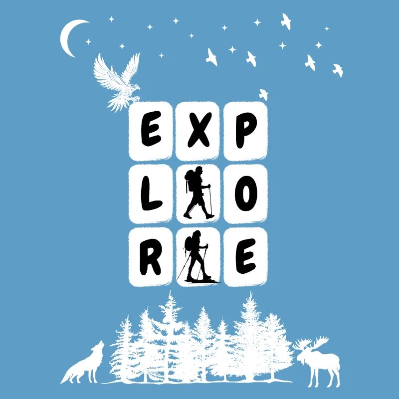 Explore Camping Graphic