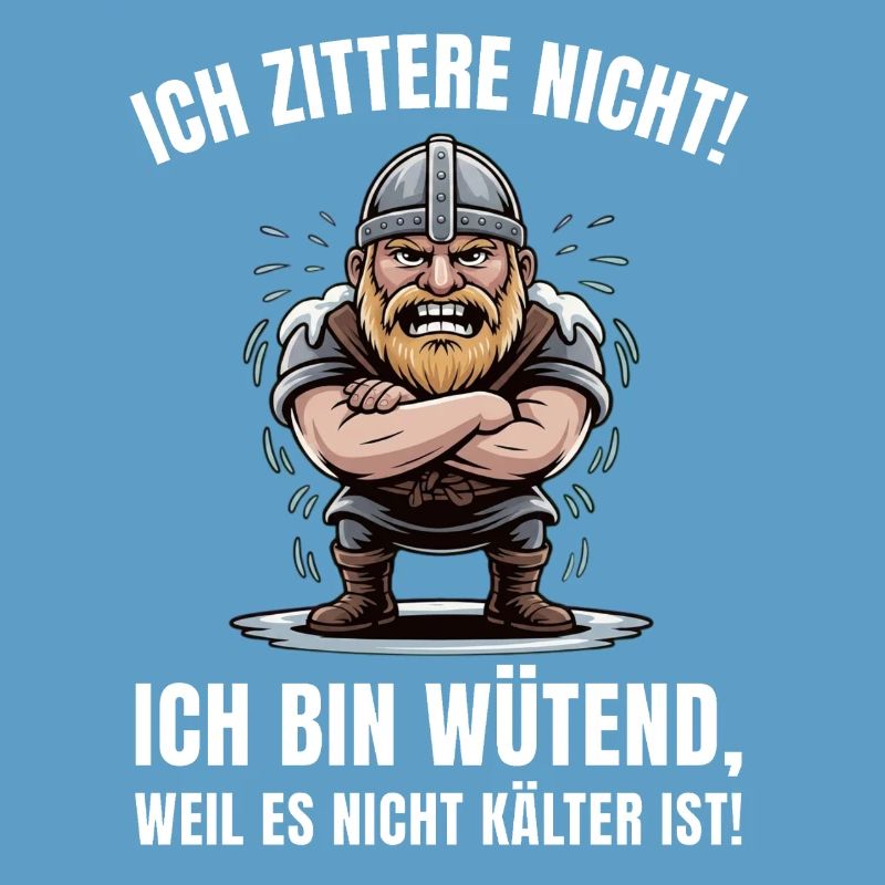 Wikinger brüllt: Kälte ignorieren