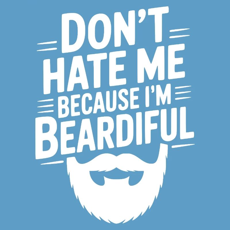 Ne me déteste pas parce que je suis beardiful
