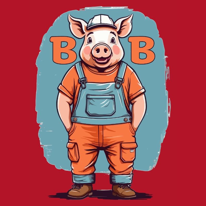 Bob le cochon de construction
