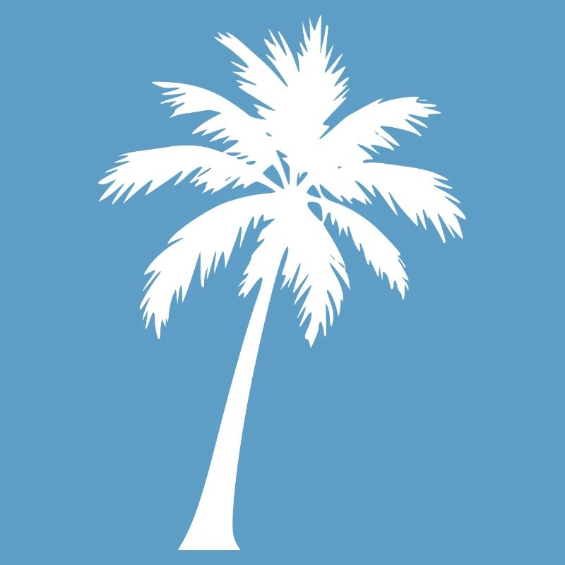 Personalize your own palm tree template