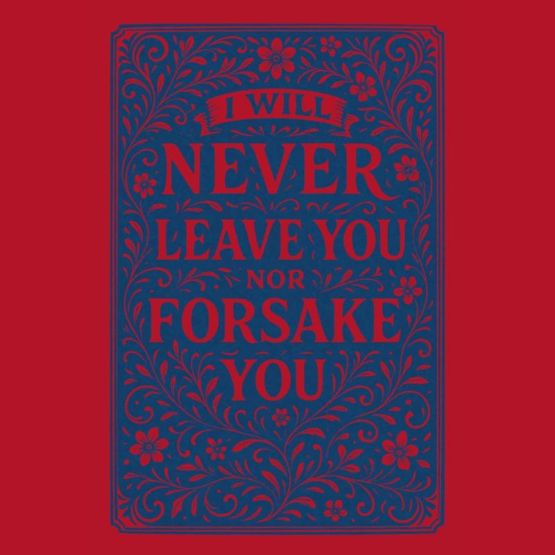 Ich werde dich niemals verlassen oder im Stich lassen