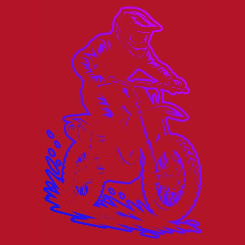 Conception compacte du motocross