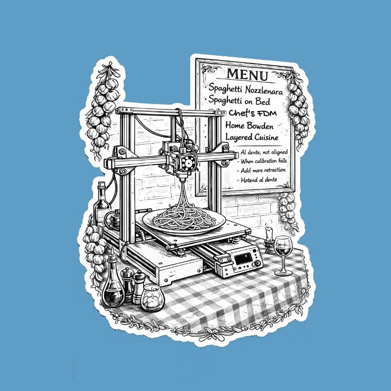 Spaghetti-3D-Drucker