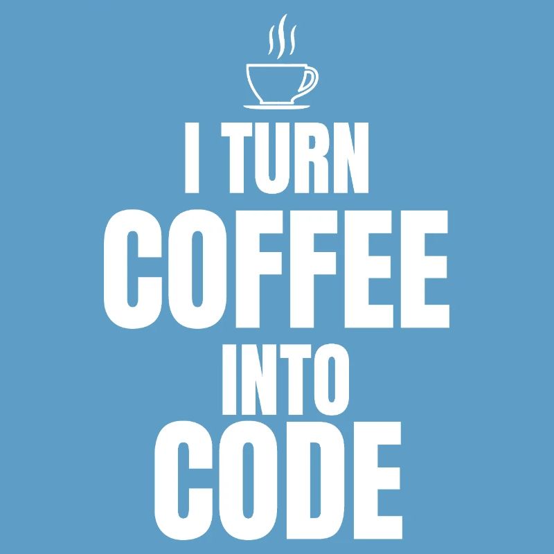 Je transforme le café en code