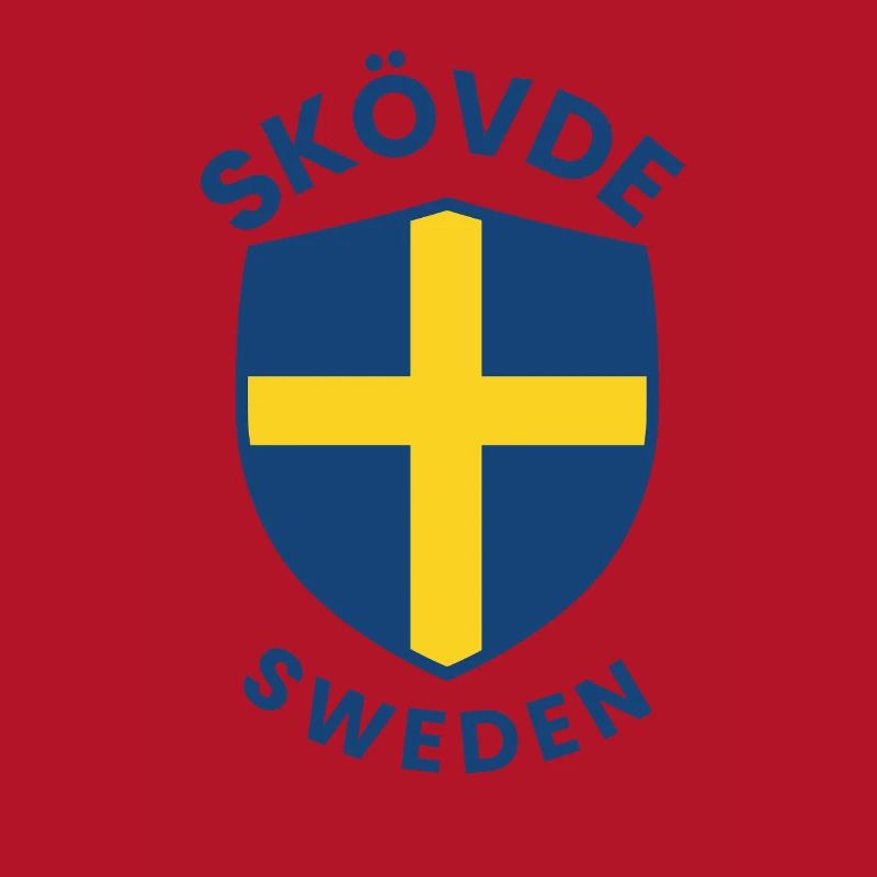 Skövde Shield Emblem Print