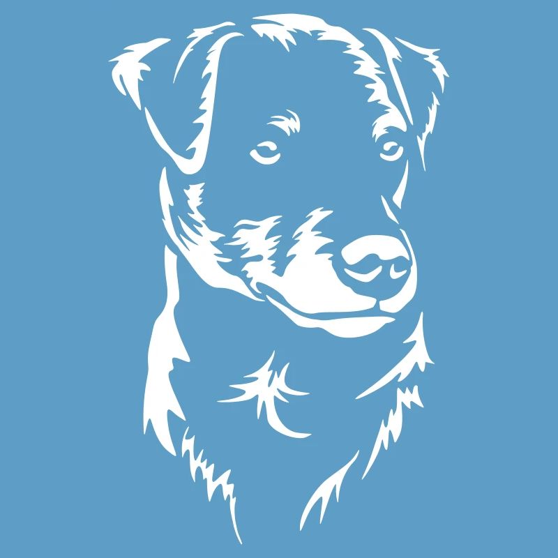 Deutscher Jagdterrier Kopf "Black Edition"