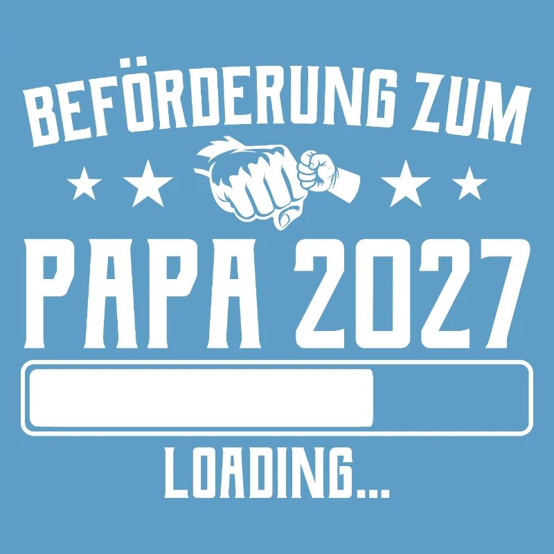 Beförderung zum Papa 2027 Loading Geschenk