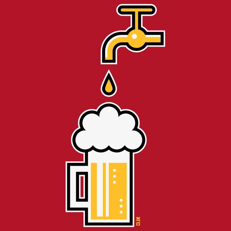 Beer Mug & Tap (Keg Beer / Draught Beer / 3C)