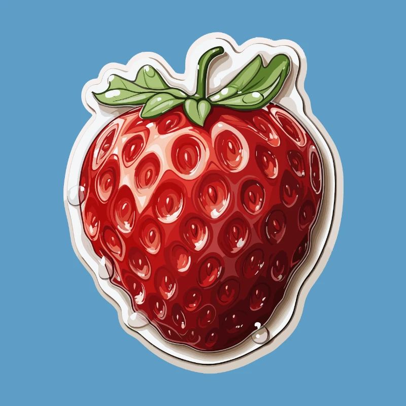 Erdbeere - Illustration