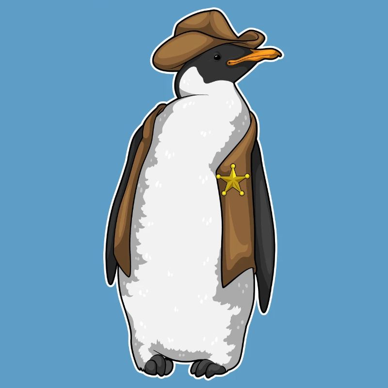 Penguin Sheriff Sheriff's Hat