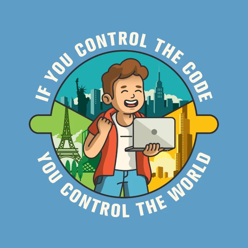 If you control the code you control the world