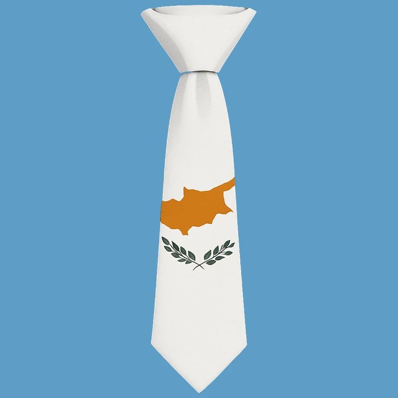 Cravate chypriote – Conception du drapeau
