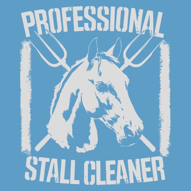 Humorous design for stable work