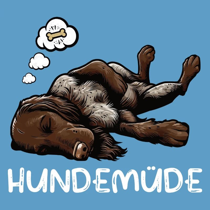 Hundemüde Deutsch Drahthaar drahthaar hunde