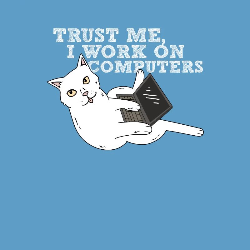 Computer Katze Programmierer