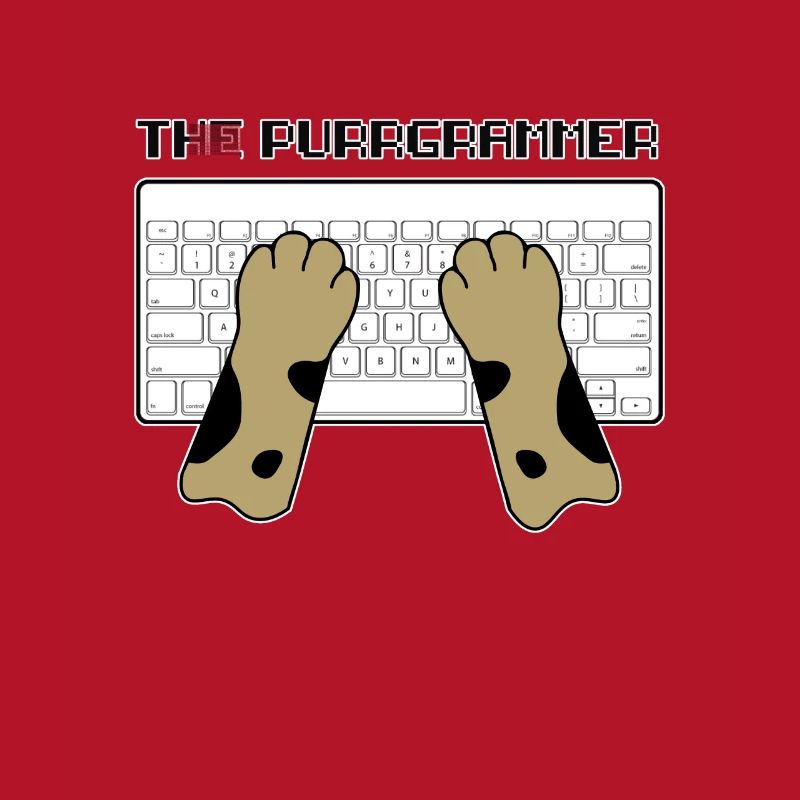 Siamese cat kitten programmer nerd gift