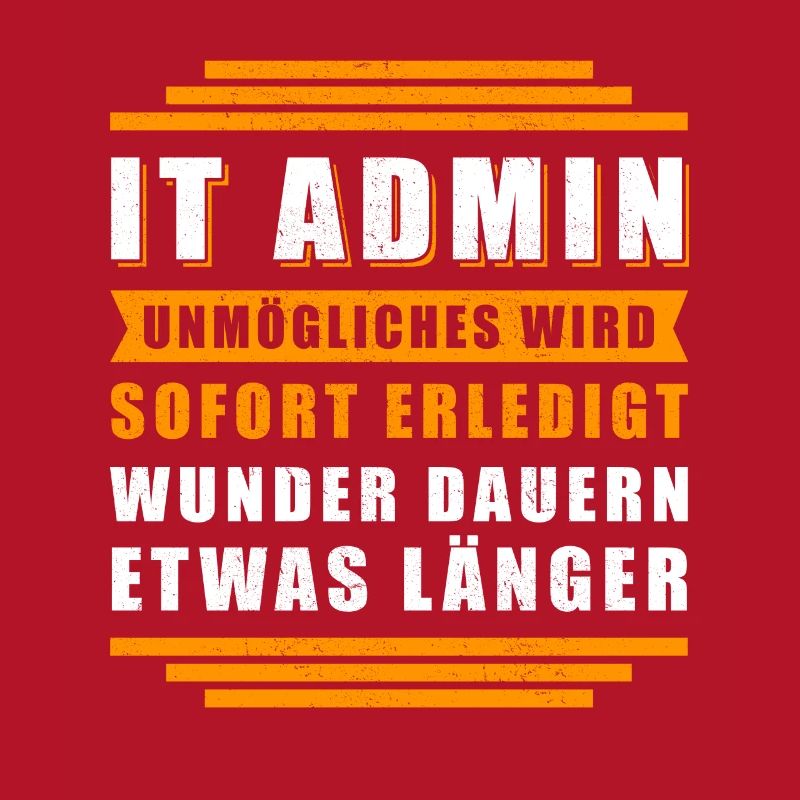 IT-Administrator IT Admin Informatiker Geschenk