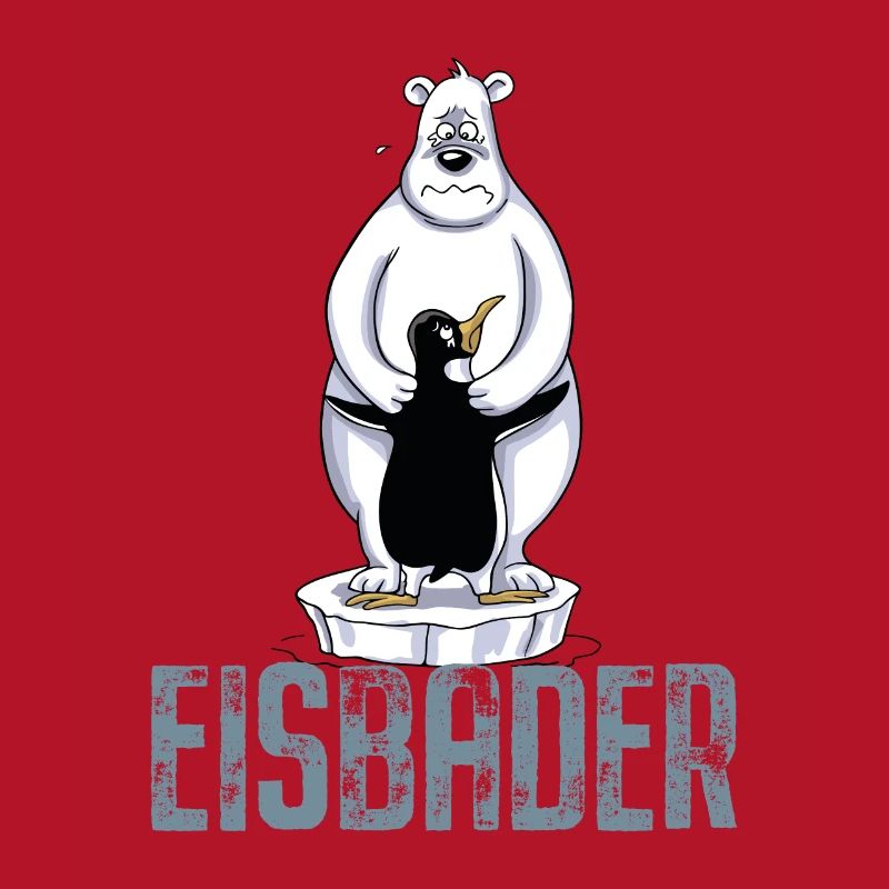 Eisbader Eisbär Pinguin Eisbaden Sauna Spa Eis