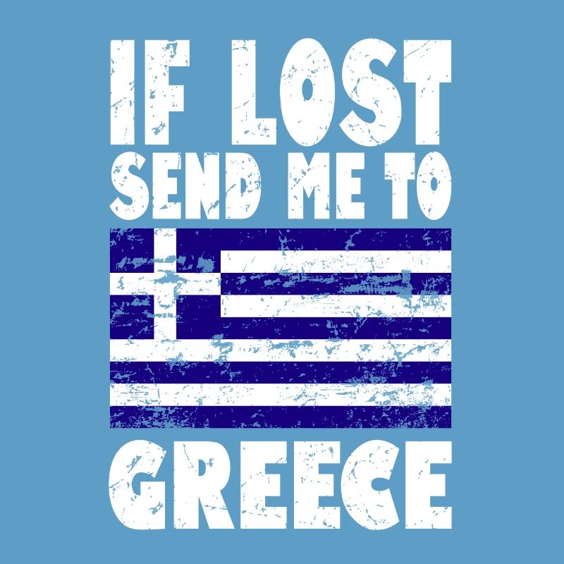Greece Flag Saying