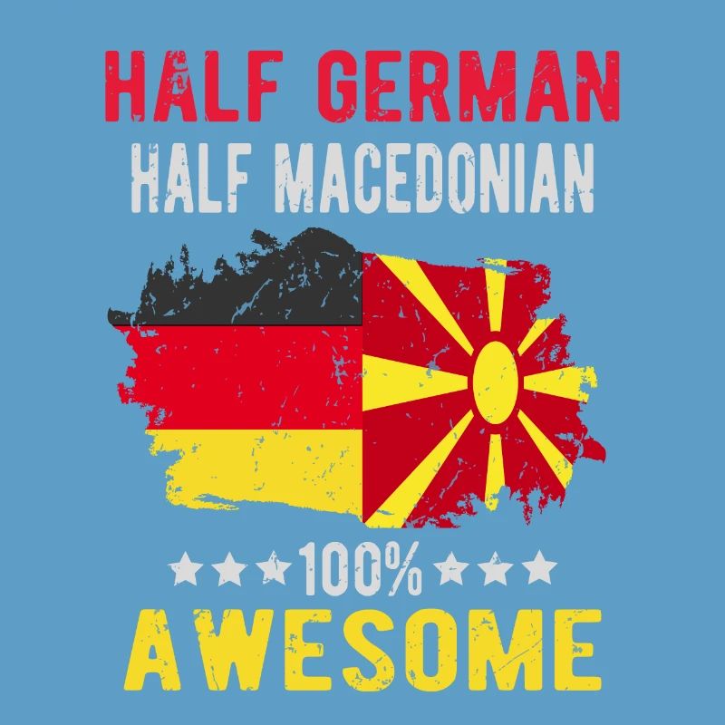 Half German Half Macedonian