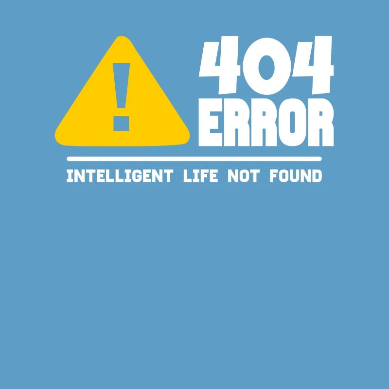 Computer and programmer geek. 404 Errors
