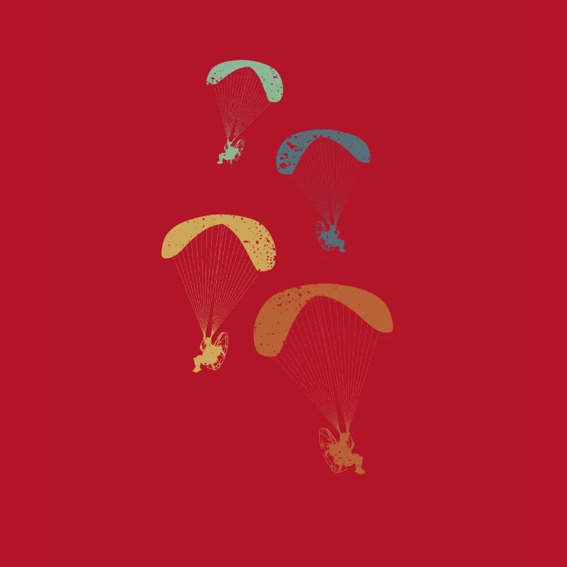 Paramotor Pilot Paramotoring