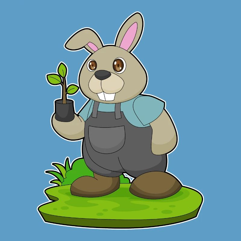 Plantule d’éleveur de lapins