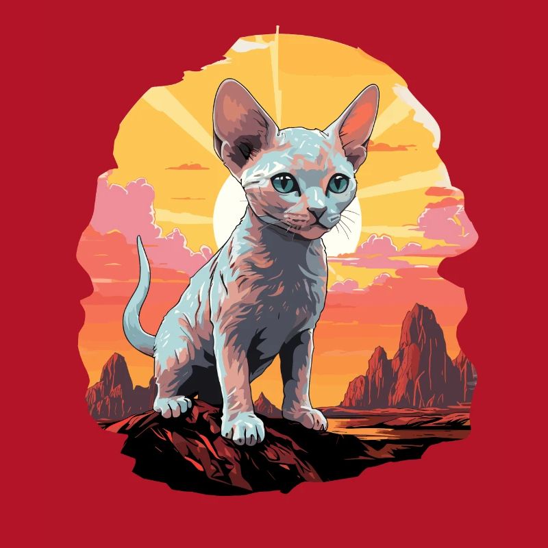 Devon Rex Kätzchen Devon Rex Katze