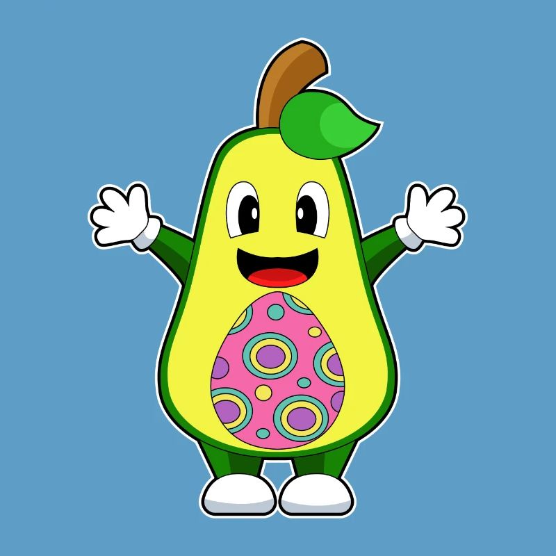 Avocado Easter Easter Egg