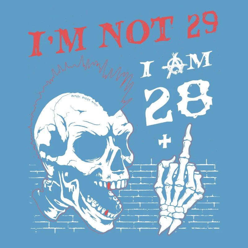 Ich bin 28 plus Mittelfinger - 29. Geburtstag