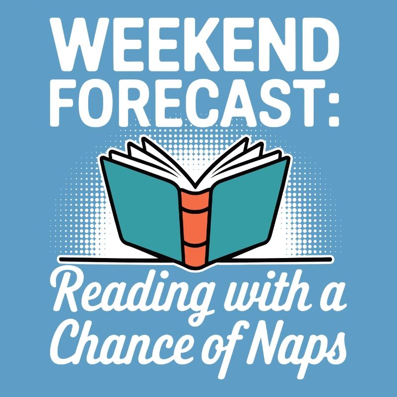 Wochenendvorhersage-Lesung mit der Möglichkeit eines Nickerchens