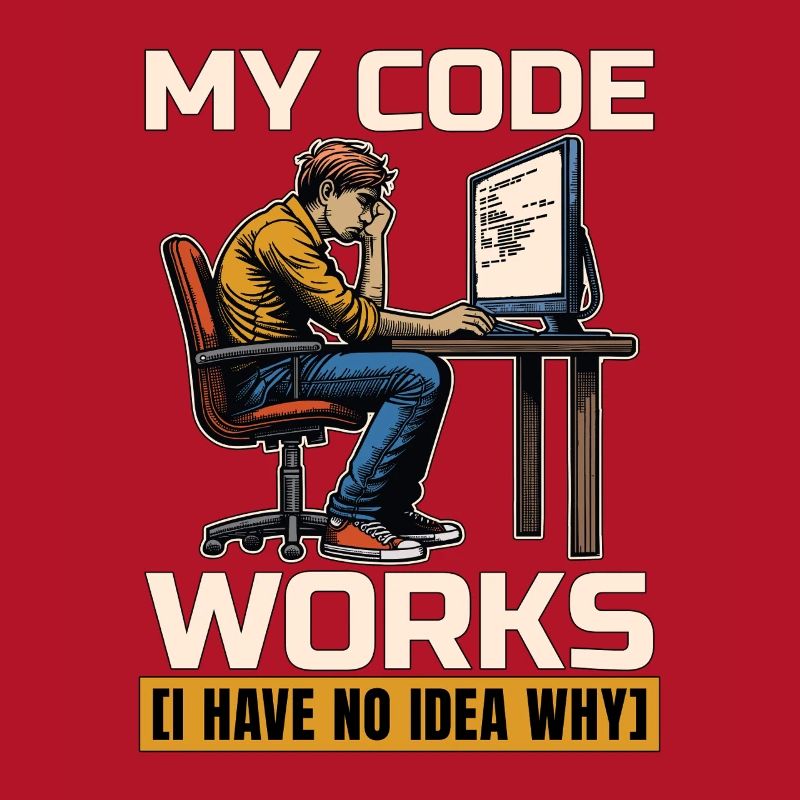 Coder My Code Works I Have No Idea Web Developer