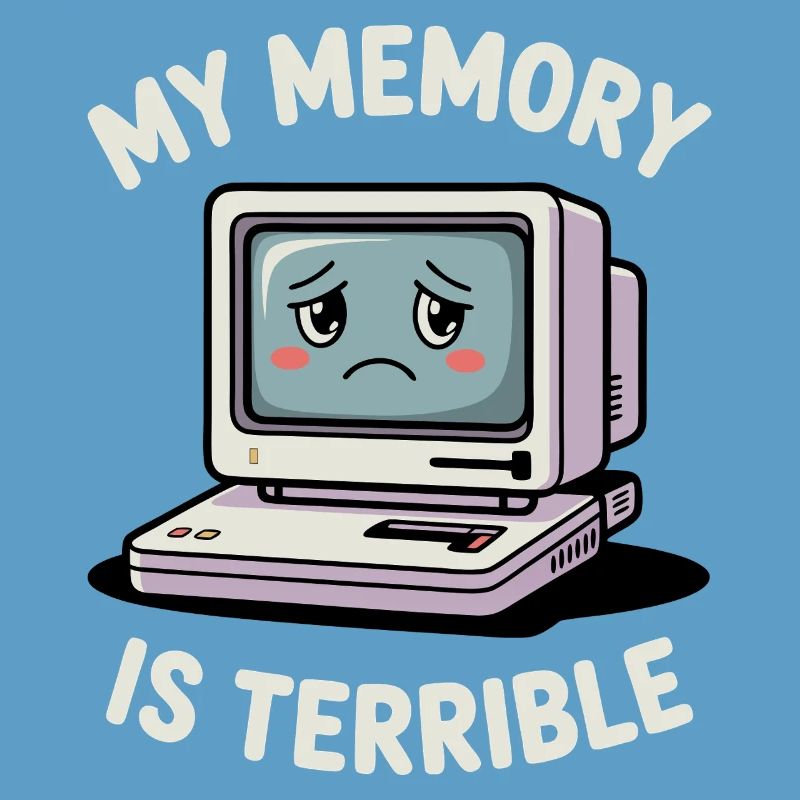 My Memory Is Terrible Funny Computer Funny Coding