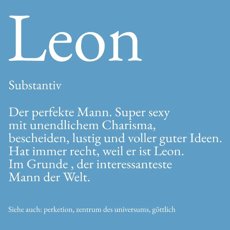 Leon Dictionary Explanation First name Lukas