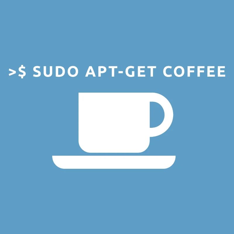 Lustiges Linux Kaffee Admin Shirt Pinguin Coder